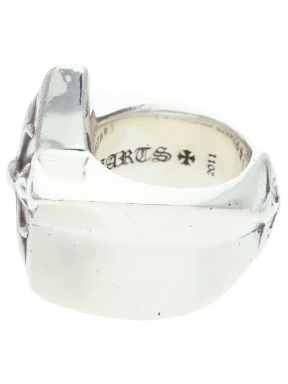 Chrome Hearts Str Large Star Silver Ring